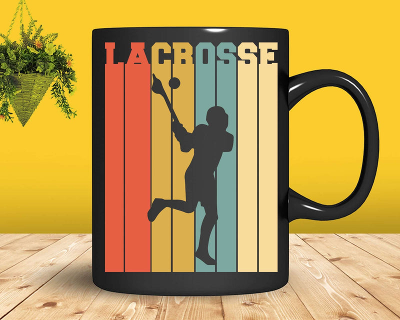 Vintage Retro Lacrosse Svg Png Digital Cut Files