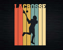 Vintage Retro Lacrosse Svg Png Digital Cut Files