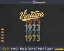 Vintage Retro Pop Born In 1973 50 Yrs Old 50th Birthday