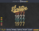 Vintage Retro Pop Born In 1977 46 Yrs Old 46th Birthday