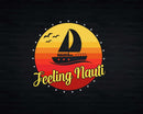 Vintage Retro Sailboat Boating Boat Sailor Svg Png T-shirt