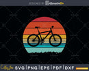 Vintage Retro Style Racing Bicycle svg design printable cut