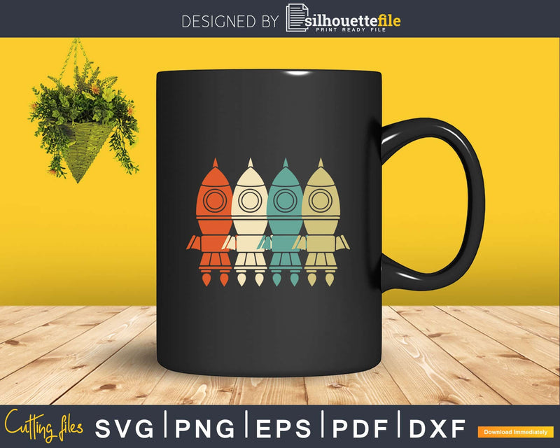 Vintage Rocket Scientist Aerospace Engineering Svg Png