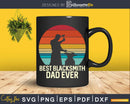 Vintage Style Best Blacksmith Dad Ever Svg Png Dxf Cricut