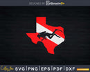 Vintage Texas Scuba Dive Flag Map Diving Diver Svg Png
