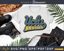 Vintage Ucla Bruins svg dxf eps png cut digital file