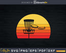 Vintage Ultimate Frisbee T Shirt Disc Golf Svg Png Dxf Cut