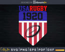 Vintage USA Rugby Svg Dxf Cut Files