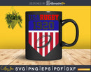 Vintage USA Rugby Svg Dxf Cut Files