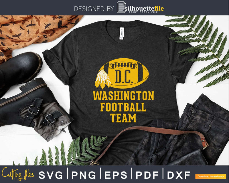 Washington Football DC Sports Team svg png dxf digital cut