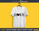 Washington WA Love Home Heart Native Map svg cricut cut