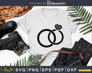 wedding rings SVG Collection cricut craft Silhouette
