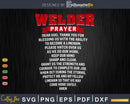 Welder Prayer Funny Welding Christianity