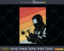 Welder Retro vintage cricut silhouette svg png digital files
