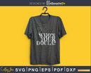 Who your doula svg cricut cut digital files