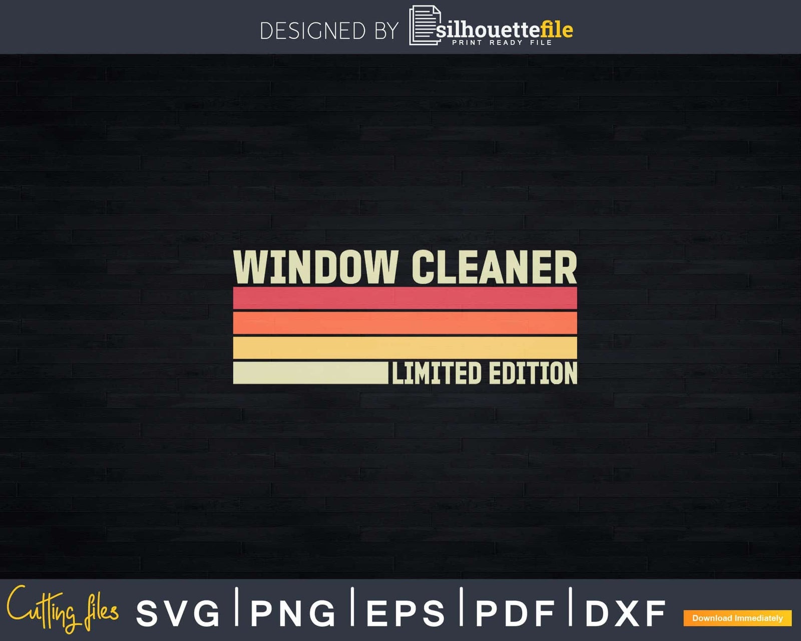 Window Cleaner Funny Profession Birthday Svg Files For Cricut ...